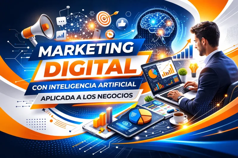 MARKETING DIGITAL CON INTELIGENCIA ARTIFICIAL APLICADA  A LOS NEGOCIOS